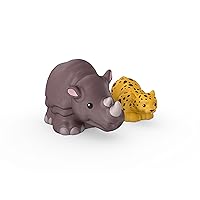 Fisher-Price Little People Leopard and Rhino