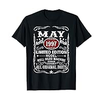 26th Birthday Decoration May 1997 Men Women 26 Years Old T-Shirt