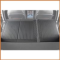 Vehicle Mat Universal Fit Trunk Cargo Liner All Weather Protection XPE Material Trunk Mat Seat Back Protector Trim-to-Fit Compatible with Most Cars SUV Sedan(Seat Back Mat)
