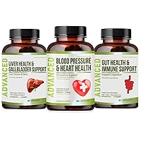 Heart Health Blood Pressure Support Supplement - Support Blood Pressure & Healthy Circularity Naturally with Hawthorn Berry & Hibiscus.Vitamins Pills for Healthy Hypertension (BP) & Healthy Heart
