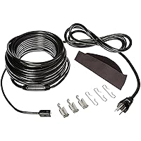 Frost King RC200 Electric Roof Cable Kits, 120V x 1000W x 200Ft, Black