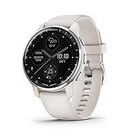 Garmin D2™ Air X10, Touchscreen Aviator Smartwatch with GPS, Aviation Weather, Call and Text, Health and Wellness Features and More, Ivory