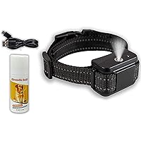 Downtown Pet Supply Citronella Rechargeable Bark Collar for Dogs - Humane No Shock No Bark Dog Training Collar Set with Citronella Spray - Anti Barking Dog Bark Deterrent - No Prong Collar