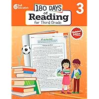 180 Days of Reading for Third Grade, 2nd Edition - Daily Reading Workbook for Classroom and Home, Reading Comprehension and Phonics Practice, School ... Challenging Concepts (180 Days of Practice) 180 Days of Reading for Third Grade, 2nd Edition - Daily Reading Workbook for Classroom and Home, Reading Comprehension and Phonics Practice, School ... Challenging Concepts (180 Days of Practice) Perfect Paperback Kindle