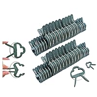 Kovot 100 Pcs Plant Support Clips, Available in 2 Sizes: Small 1.25