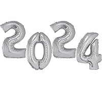 2024 Graduating Class Year Number Shape Jumbo 4pc 40