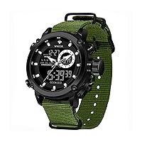 WWOOR Square Watches for Men and Men's Military Watch
