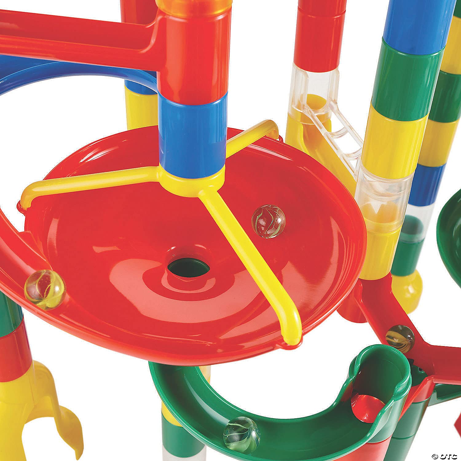 Marble Run: 123 Piece Set (103 Durable Pieces and 20 Marbles) Exclusively at MINDWARE!