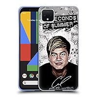 Head Case Designs Officially Licensed 5 Seconds of Summer Vandal Calum Solos Soft Gel Case Compatible with Google Pixel 4 XL