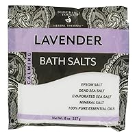 Soothing Touch Bath Salts Pouch, Lavender, 8 Ounce