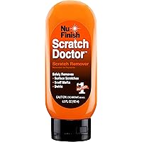 Car Scratch Remover, Scratch Removal for Cars Eliminates Paint Scrapes, Scuffs, Haze and Swirls on Cars, Boats and Motorcycles , 6.5 Oz, White