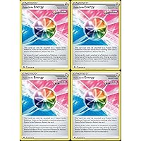 Pokemon Fusion Strike Energy 244/264 - Fusion Strike Special Energy Card Lot - Playset x4