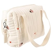 ERINGOGO Travel Tote Bags Diaper Storage Bag Cosmetic Bag Stroller Diaper Bag Compact Diaper Bag Gym Bag Travel Backpack Portable Diaper Bag Maternity Bag Baby Mermaid Cotton