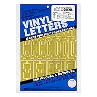 Graphic Products Permanent Adhesive Vinyl Letters and Numbers (160/pkg), 3