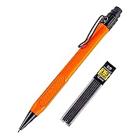Rite in the Rain Weatherproof Mechanical Pencil, Orange Barrel, 1.3mm Dark Lead, 12 lead refills (No. OR15)