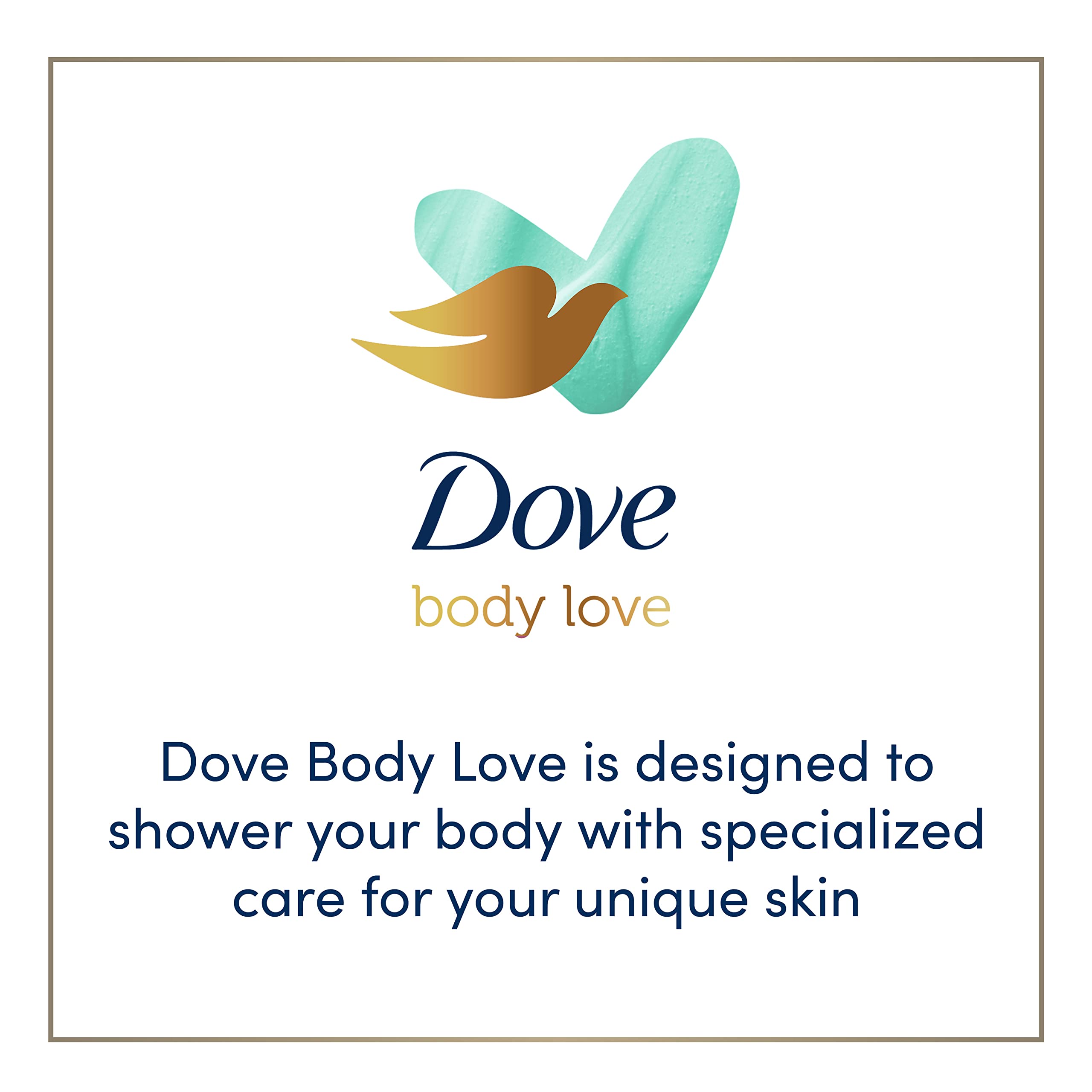 Dove Body Love Body Polish Exfoliate Away 3 Count for Rough, Bumpy Skin Body Scrub with AHAs for Silky Smooth Skin 12 oz