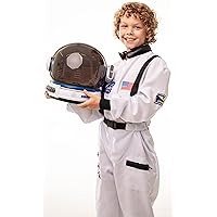 AEROSQUAD-Kids Astronaut Costume with Helmet, Nasa Space Helmet Suit for Boys & Girls with Movable Visor & Mission Sounds