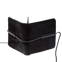 Wallet MKWS black horse hair bill fold & credit car wallet with flap REDM5767