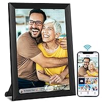 Digital Photo Frame 10.1 inch, Smart WiFi Digital Picture Frame with 1280x800 IPS HD Touch Screen, Built-in 32GB Storage, Auto-Rotate, Easy Share Photos or Videos via App from Anywhere