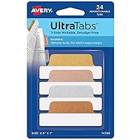 Avery Margin Ultra Tabs, 2.5