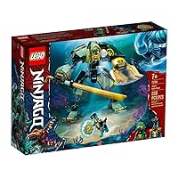 NINJAGO Lloyd’s Hydro Mech 71750 Building Kit, Underwater Playset with NINJAGO Lloyd and Mech; Role-Play Action for Boys and Girls Ages 7 and Up