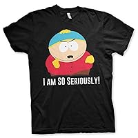 South Park Officially Licensed Eric Cartman - I Am So Seriously Mens T-Shirt Big & Tall Mens T-Shirt (Black)
