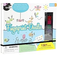 SpiceBox Children's Art Kits Imagine It Fingerprint Doodles