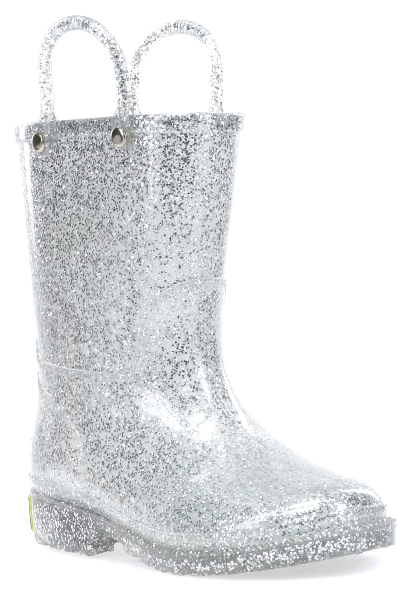 Western Chief Girl's Glitter Waterproof Rain Boot