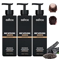 Spartan Shampoo - Spartan Root Activator Shampoo, 3.38 fl oz Hair Loss Shampoo, Hair Thickening Shampoo, Natural Hair Regrowth Shampoos for Men Women (3 Bottles)
