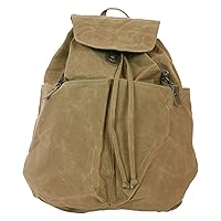 Casual Daypacks Backpacks canvas japan import ACR309 (beige)