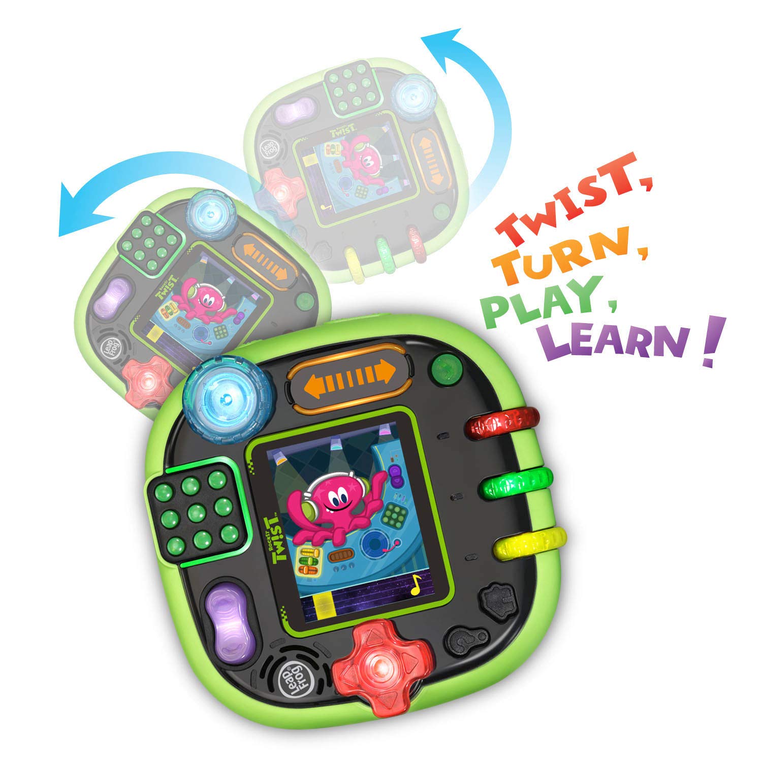 LeapFrog RockIt Twist Handheld Learning Game System, Green