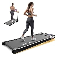 Walking Pad with Incline, Portable Treadmill for Home, 2 in 1 Walking Pad Incline with Remote Control 265LB Capacity, 2.5HP Compact Treadmill with LED Display for Walking and Running