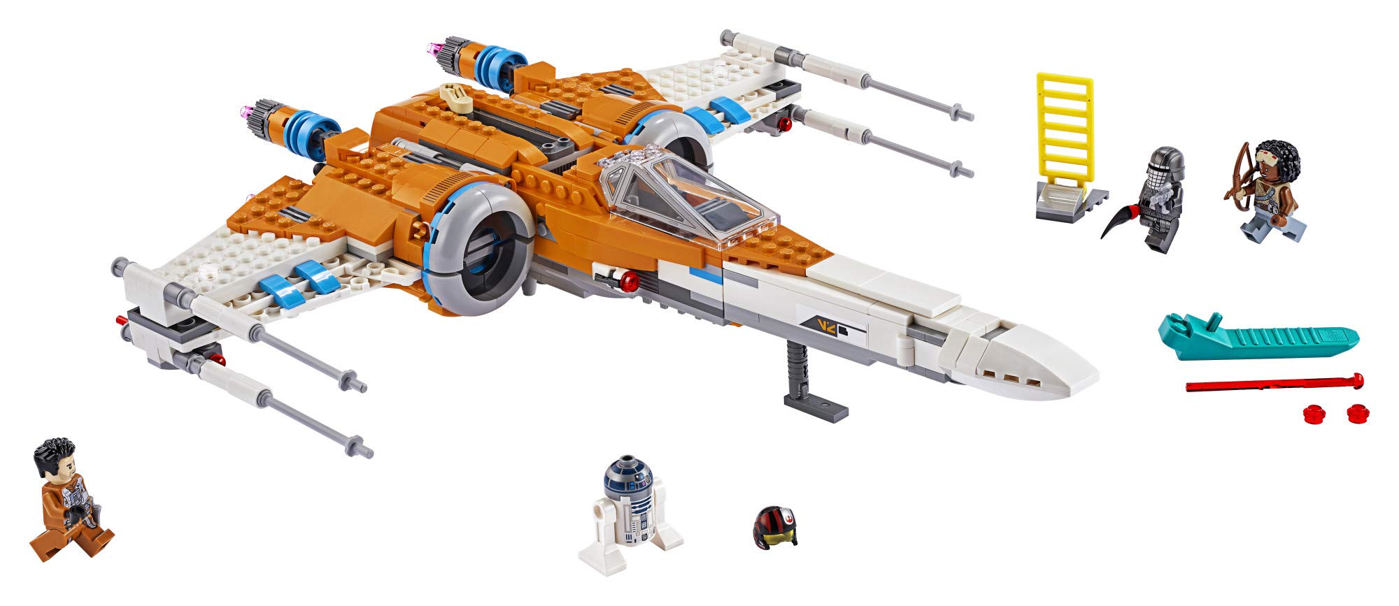 LEGO Star Wars Poe Dameron's X-Wing Fighter 75273 Building Kit, Cool Construction Toy for Kids, New 2020 (761 Pieces)