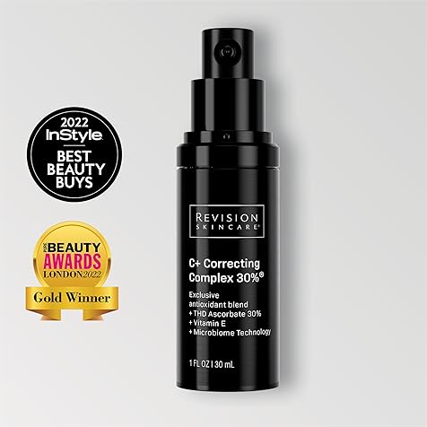 C+ Correcting Complex 30%, defends and corrects the skin-damaging effects, Helps to support the skin’s natural production of Vitamins C and E, 1 FL oz