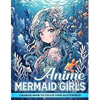 Premium AI Image | Mermaid Princess with Blue Hair A Vivid Cerulean Digital  Art Illustration in Anime Style