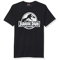Jurassic Park Men's Black Logo T-Shirt