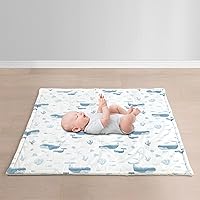 Lush Decor Seaside Baby Square with Border Play Mat, 35