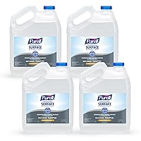 Purell Professional Surface Disinfectant, Citrus Scent, 1 Gallon Surface Disinfectant Pour Bottle Refill (Pack of 4) - 4342-04