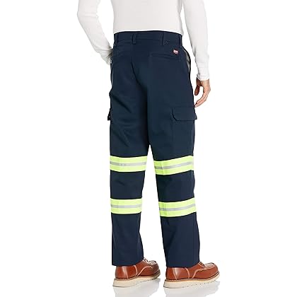 Red Kap Men's Enhanced Visibility Industrial Cargo Pant