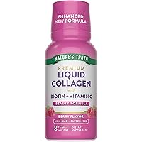 Liquid Collagen | Berry Flavor | 8 oz | Non-GMO and Gluten Free Supplement