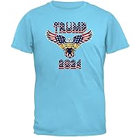 Election 2024 Donald Trump Patriotic Eagle Banner Mens T Shirt