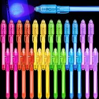 MALEDEN Invisible Ink Pen, Upgraded Spy Invisible Ink Pen with UV
