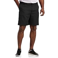 Oak Hill by DXL Men's Big and Tall Waist-Relaxer Microfiber Shorts | Machine Washable,Multiple Colors, Sizes 42-60