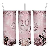 10 Birthday Gifts For Women Queens Are Born In 2014 Custom Personalized Name Insulated Skinny Tumbler 20oz 30oz Lid