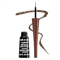 wet n wild MegaLiner Liquid Eyeliner - Metallic, Metallic Brown