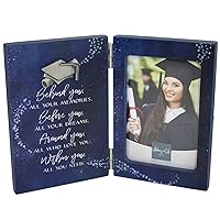Behind You Graduate Hinged Photo Frame and Tassel Holder, Graduation Gifts for College and High School Grads, Holds 3.5 x 5-inch Photo, by Abbey & CA Gift