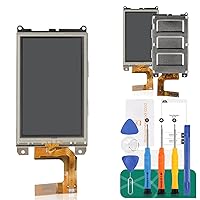 LCD Display Touch Screen Replacement with Frame for Garmin Alpha 100 GPS-Repair Part