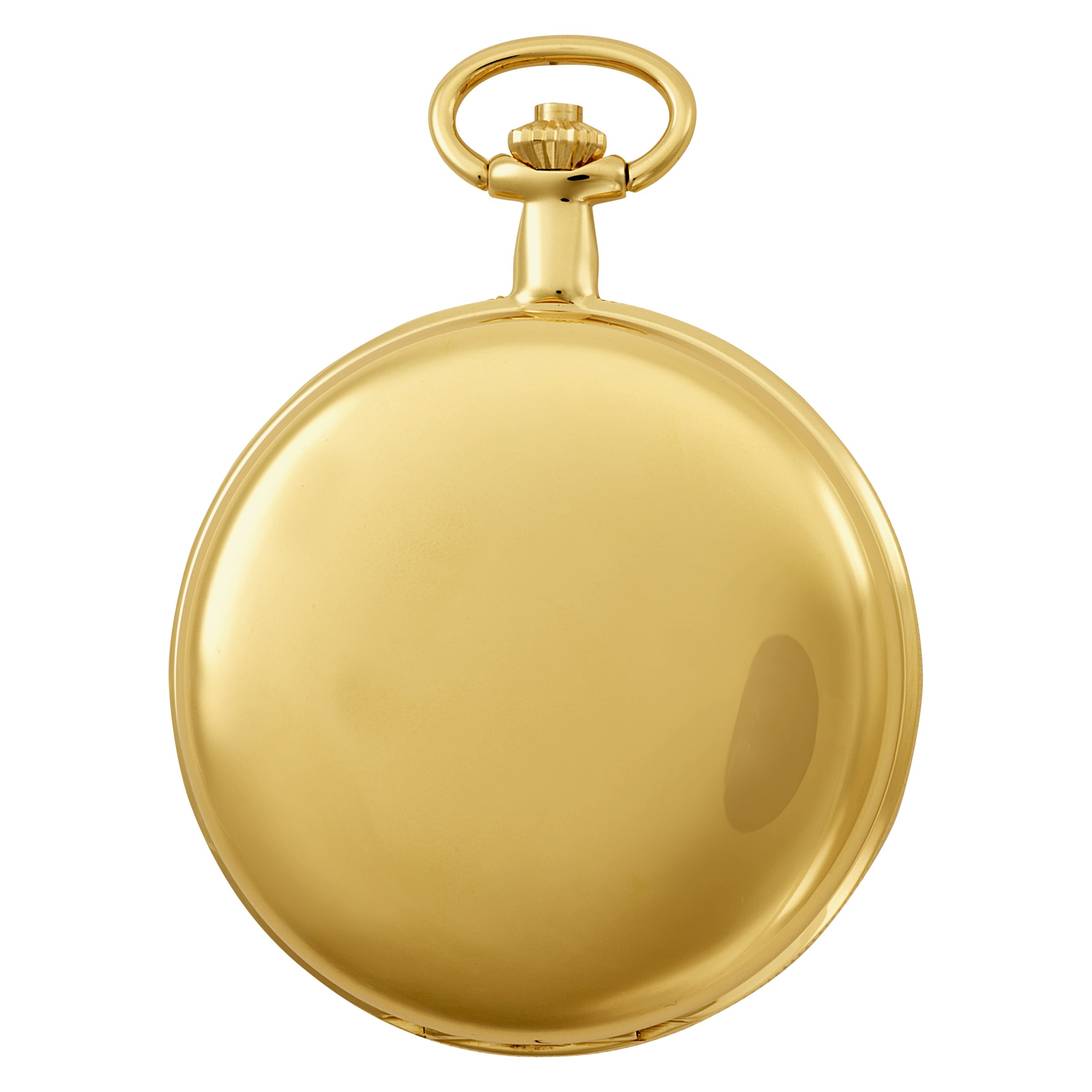Charles-Hubert, Paris Gold-Plated Quartz Pocket Watch