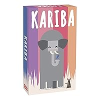 Kariba Card Game - Survival of The Fittest in The African Savanna! Fast-Paced Strategy Game for Kids & Adults, Fun for Family Game Night Ages 6+, 2-4 Players, 15 Minute Playtime, Made