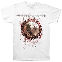 Men's Saw Splatter T-Shirt White
